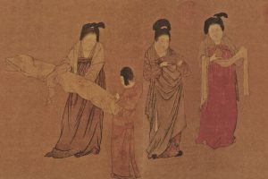 唐宫仕女图 – 挥扇仕女图