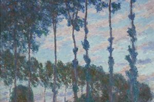 Poplars on the banks of the Epte, Evening Effect